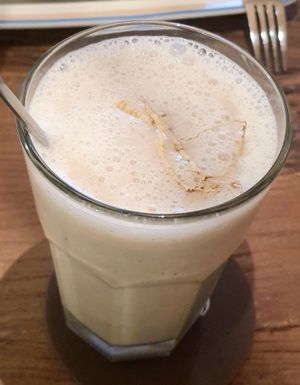 ginseng smoothie at ByTOFU in Seoul