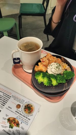 Sunrise bowl at ByTOFU in Seoul