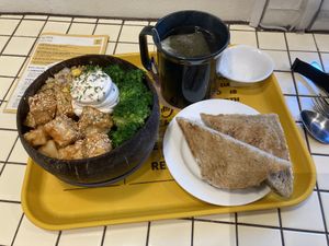 Sunrise salad  at ByTOFU in Seoul