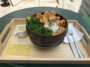 Sunrise bowl   at ByTOFU in Seoul