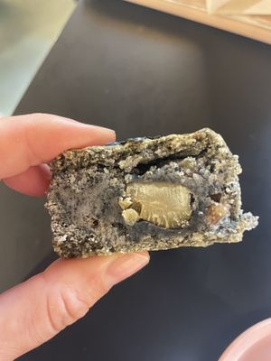 Black sesame moon cake special   at ByTOFU in Seoul