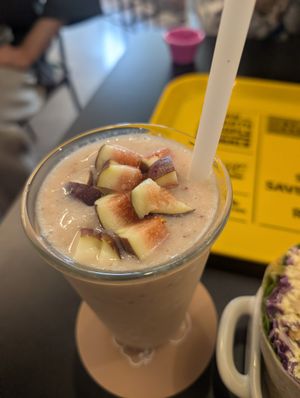 Fig smoothie at ByTOFU in Seoul