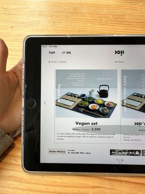 Menu  at Coil in Kanazawa