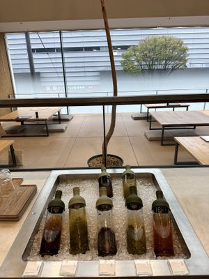 Cold teas  at Coil in Kanazawa