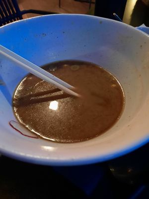 Here's a picture of the soup only at Tokyo Piknik in Ljubljana