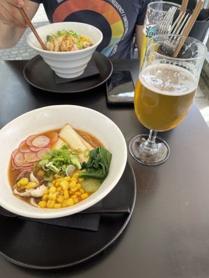 Vegan ramen  at Tokyo Piknik in Ljubljana