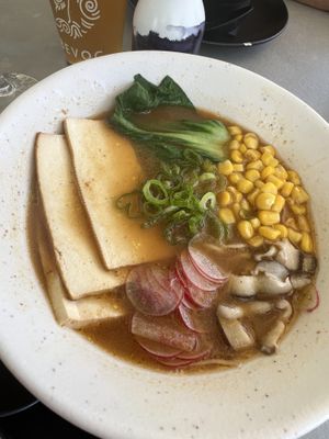 Vegan ramen   at Tokyo Piknik in Ljubljana