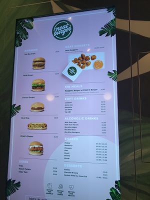 Menu at Neat - Soho in London