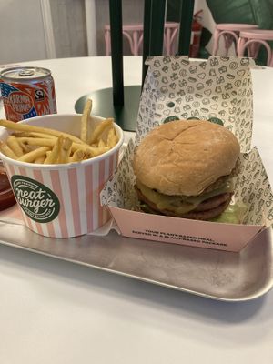 With fries! at Neat - Soho in London