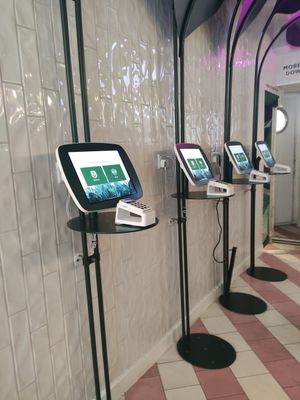 Ordering area at Neat - Soho in London