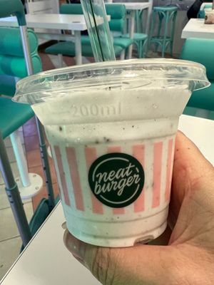 Oreo milkshake amazing and only £1! at Neat - Soho in London