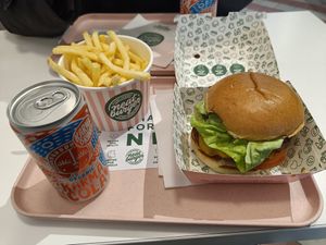 A meal, can't remember the name unfortunately but it was "delish"! at Neat - Soho in London