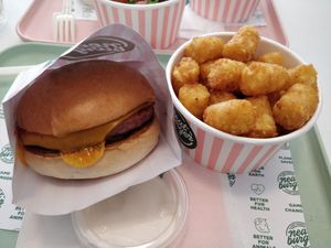 Neat Burger and Tater Tots at Neat - Soho in London