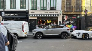 Outside!  at Neat - Soho in London