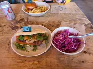 Chimchurri Ste*k Ciabatta at Neat - Soho in London