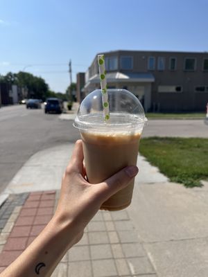   at Thyme Cafe and Bookstore in Winnipeg