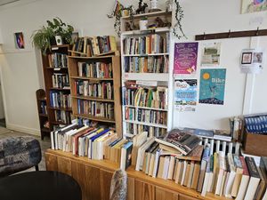  at Thyme Cafe and Bookstore in Winnipeg