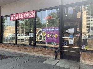 Exterior at Vegan Deadly Sins in Sacramento