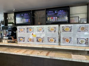 Counter at Vegan Deadly Sins in Sacramento