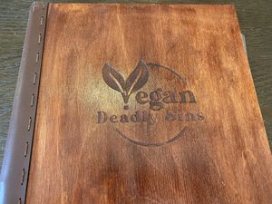 Menu   at Vegan Deadly Sins in Sacramento