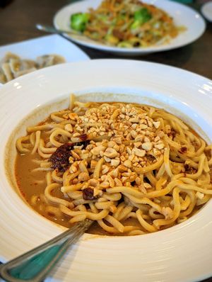 Tan Tan Noodles at Vegan Deadly Sins in Sacramento