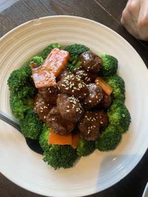 Spare ribs - just ok   at Vegan Deadly Sins in Sacramento