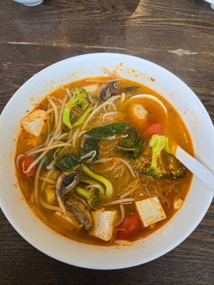 #38 Thai Style Vermicelli *GF at Vegan Deadly Sins in Sacramento