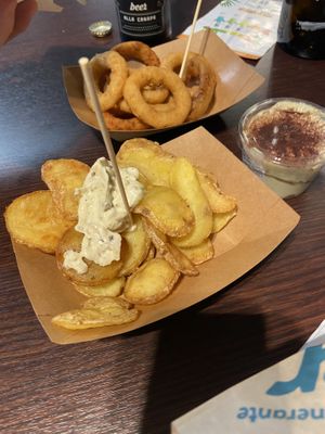 Potatos  at Van Ver Burger in Turin