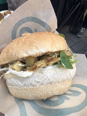 Chicken drunk  at Van Ver Burger in Turin