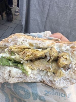 Chicken drunk  at Van Ver Burger in Turin