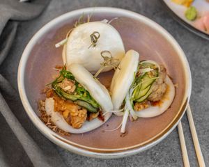 Tempura Vege Bao at Hanami - Asian Fusion in Coolum Beach