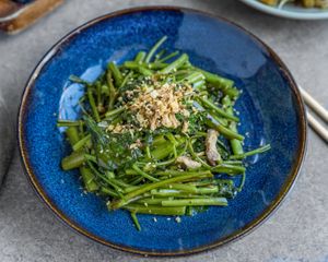 Stir-Fried Morning Glory at Hanami - Asian Fusion in Coolum Beach