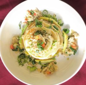 dish at Mimosa Brunch Farm To Table in Aguada