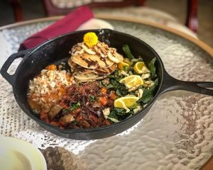 dish at Mimosa Brunch Farm To Table in Aguada