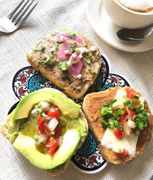 dish at Mimosa Brunch Farm To Table in Aguada