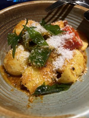 Potato curry  at INDU Dining in Sydney