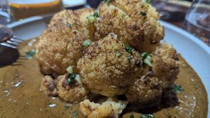 Cauliflower at INDU Dining in Sydney