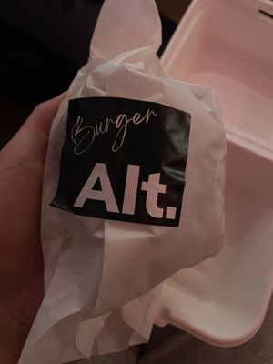 Burger   at Alt Burger in Bolton