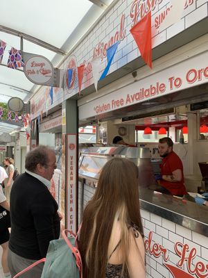   at Lucy's Chips in Norwich