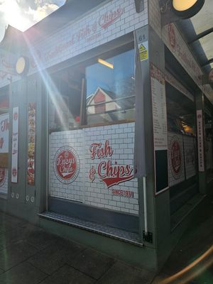 Lucy's Fish & 🍟. at Lucy's Chips in Norwich