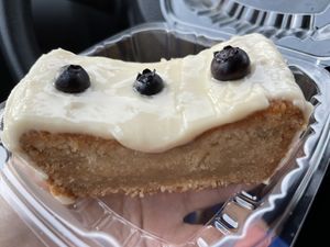 Best lemon pound cake ever  at Dee's Vegan To-Go in Charlotte
