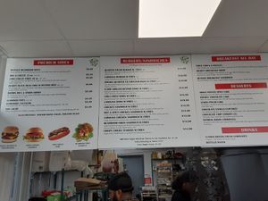 Menu at Dee's Vegan To-Go in Charlotte