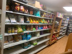 Vegan chips galore! at George Street Co-op & Cafe in New Brunswick