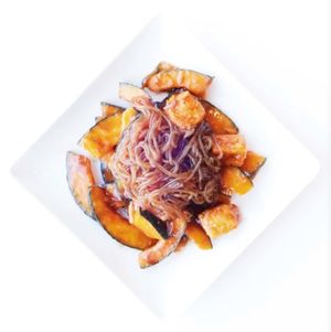 Kabocha Dry Pot at Cozy Wok in Oakland