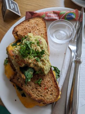 Vegan toastie at 30ml - Nachtegaalstraat in Utrecht