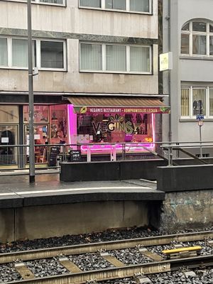 Good train connection  at Vegins in Frankfurt