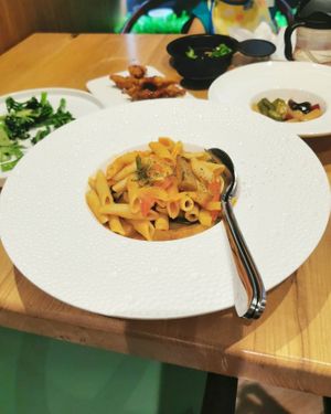 Pasta at Emerald 珺 in Hong Kong Island