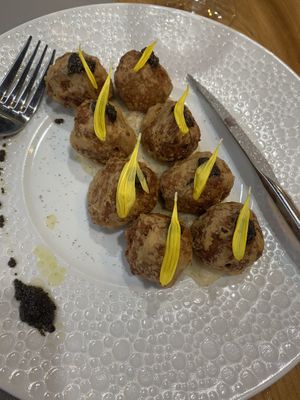 Emerald meatballs  at Emerald 珺 in Hong Kong Island