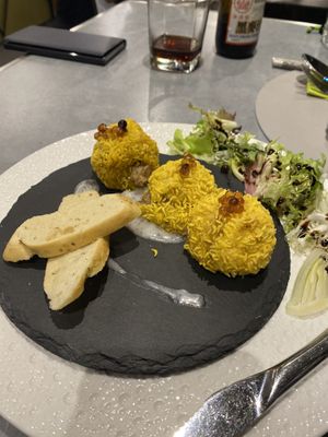 Foie gras toast at Emerald 珺 in Hong Kong Island