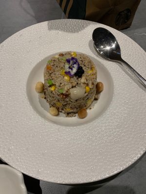 Fried rice at Emerald 珺 in Hong Kong Island